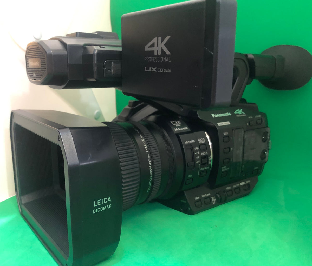 Panasonic AGUX90 4K Professional Camcorder (used) Luck Tech Cameras