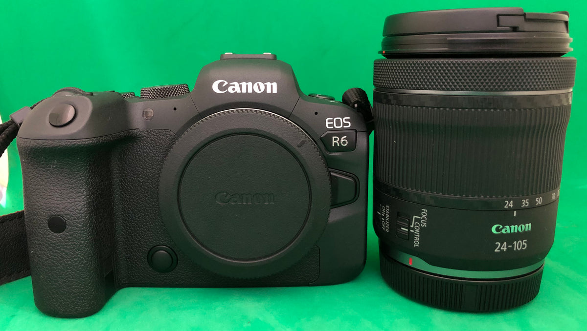 Canon EOS R6 Mirrorless Camera with 24105 is STM Lens (preowned