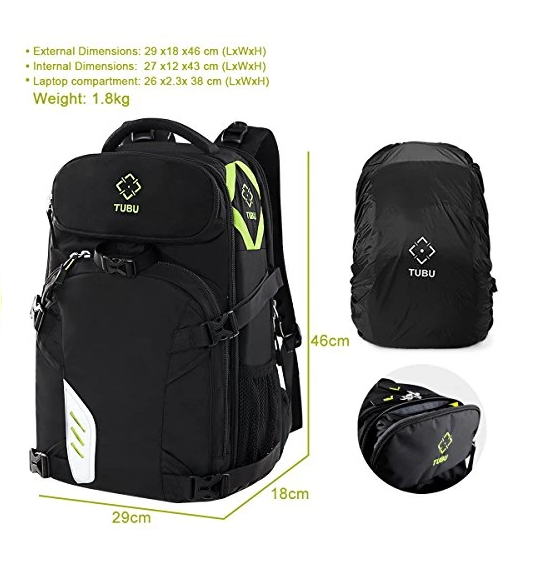 Tubu large camera backpack best sale