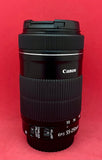 Canon EF-S 55-250mm f4-5.6 IS STM DSLR Camera Lens (used)