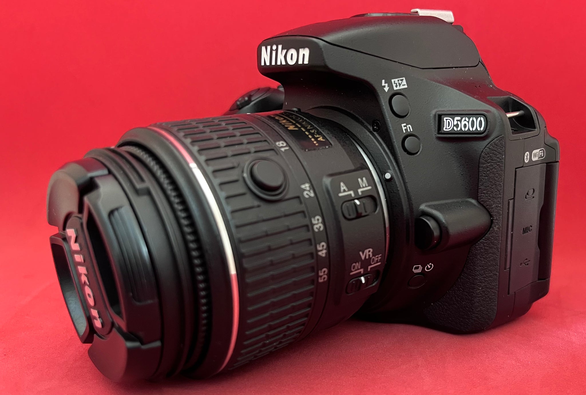 Dslr Camera Nikon D5600 (Renewed) With 18-55mm VR Lens