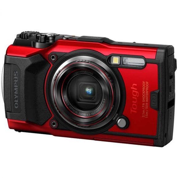 Olympus Tough TG-5 Digital Camera (Red) underwater/ waterproof  (pre-owned)
