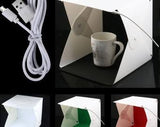 Portable Foldable Photobox (4 color backdrops)
