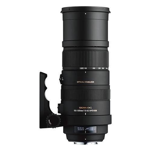 Sigma 150-500mm f/5-6.3 DG APO AF HSM OS Lense for CANON (USED)