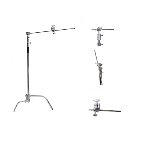 Silver C-Stand 3m