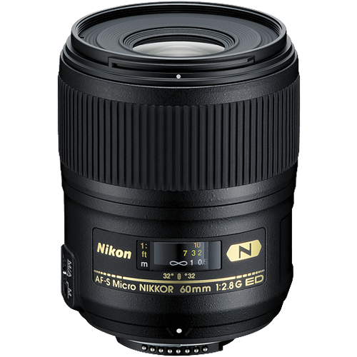 Nikon AF-S 60mm f/2.8 G ED Macro Lense (USED)